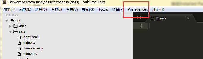 sass 成功在subline text3上运行过程记录